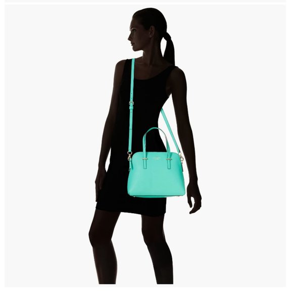 Kate Spade Cedar Street Maise crossbody bag purse Brightbery green/blue/mint - Picture 6 of 16
